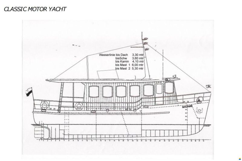 Classic Motor Yacht