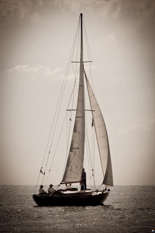 36 Fuss klass. Segelyacht von Adams&Sons