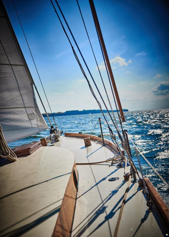 36 Fuss klass. Segelyacht von Adams&Sons