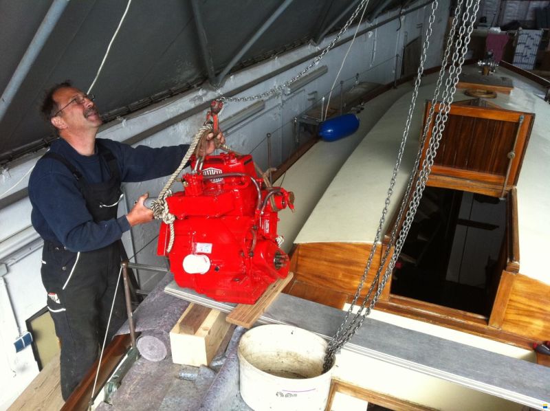 36 Fuss klass. Segelyacht von Adams&Sons