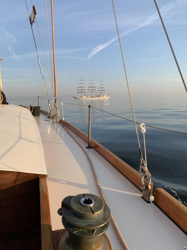 36 Fuss klass. Segelyacht von Adams&Sons