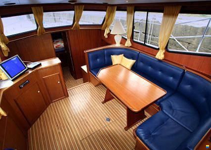 Holländische Stahlyacht BWS Cruiser 12.5
