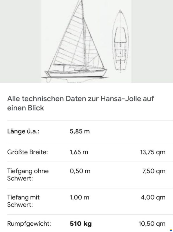 Abeking & Rasmussen A und R Hansa Jolle