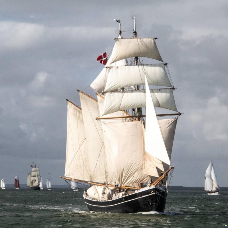 Classic 3-mast topgallant Schooner image