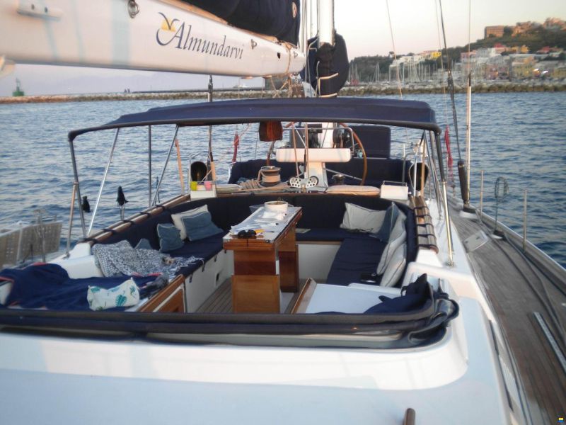 Ketch cutter rigged German Frers 82 Alum
