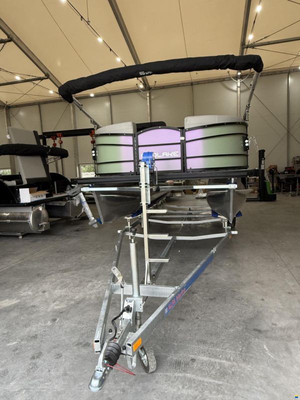 Old Lake Marine P19 Pontoon ponton with Mercury F40 and