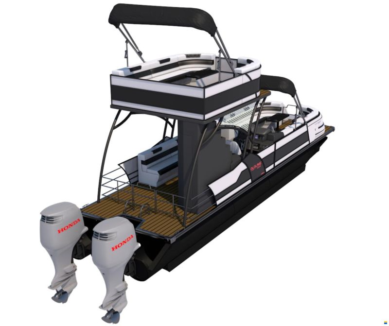 Old Lake Marine DX30 Double Decker Pontoon