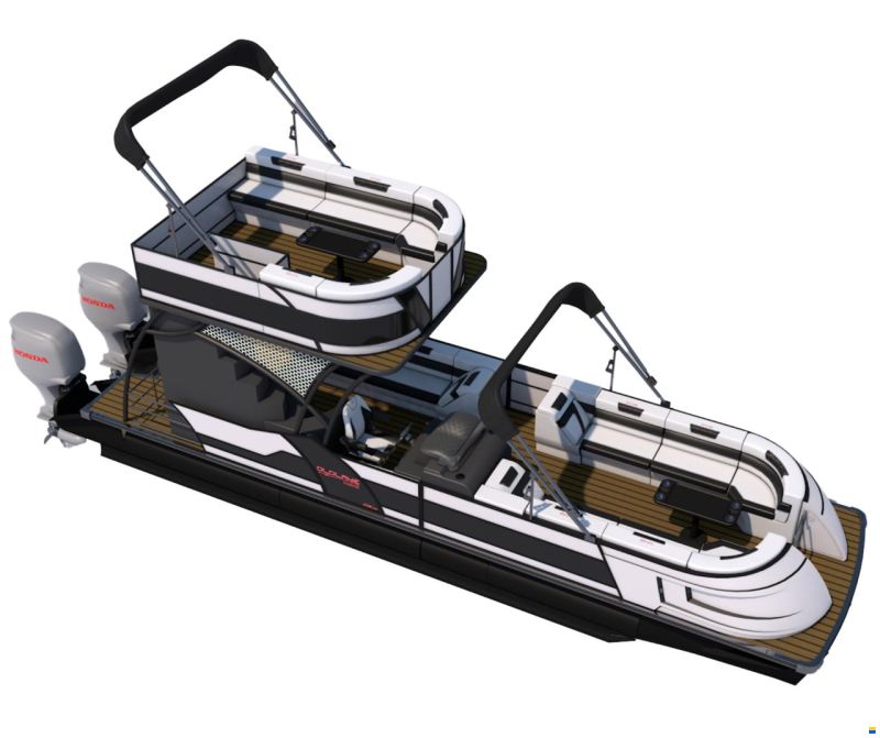 Old Lake Marine DX30 Double Decker Pontoon
