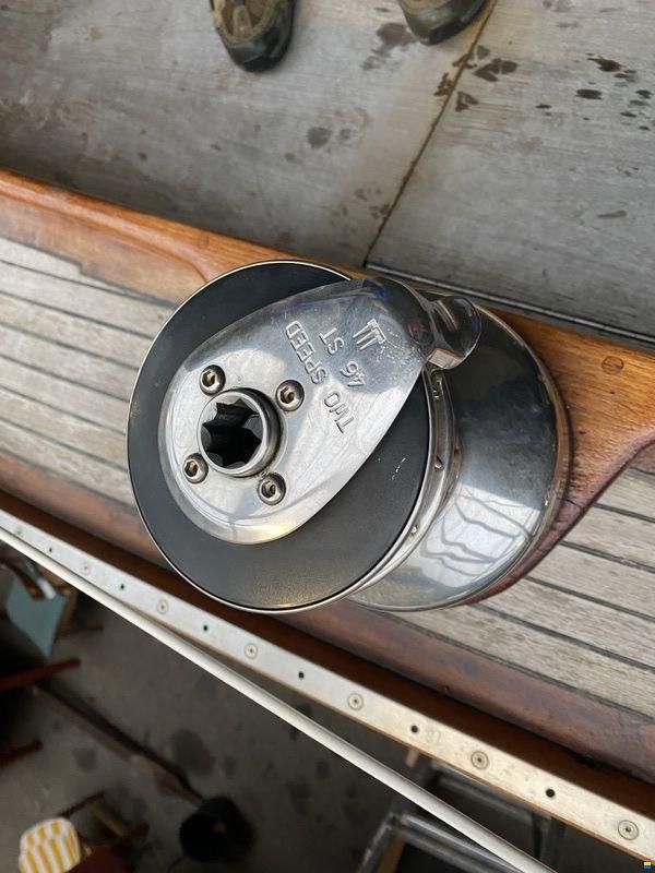 Classic yacht 1965