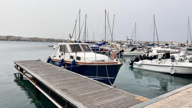 Barca a motore