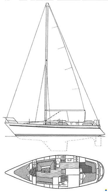 Marine Projects Moody 346 CC