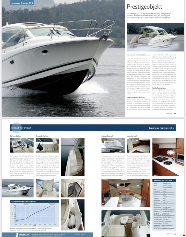 Jeanneau Prestige HT 30 S