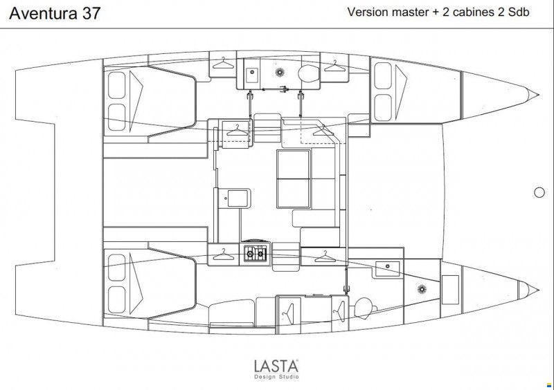 Aventura Catamarans AVENTURA 37