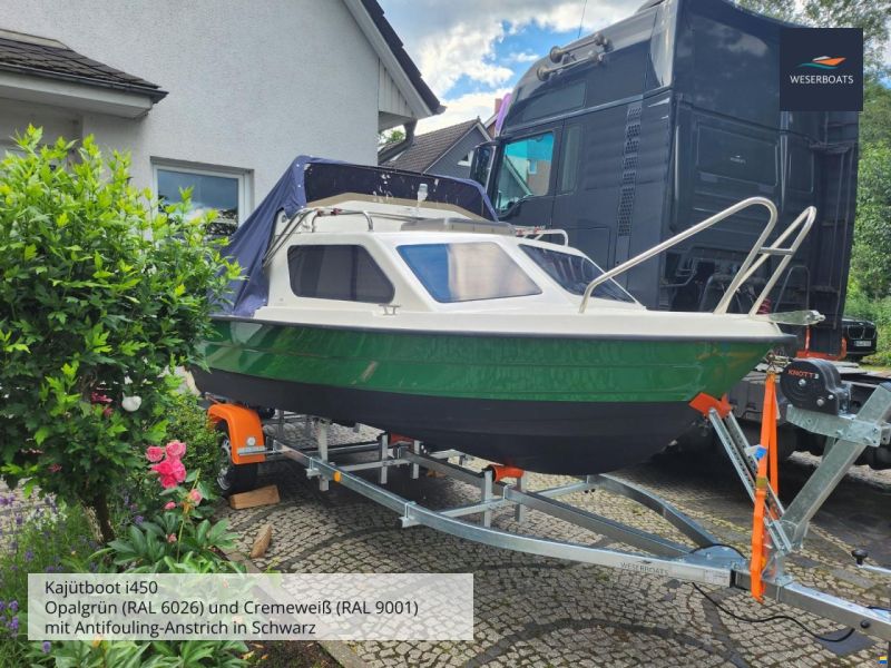 2025 Weserboats Kaj tboot I450 Motorboot Angelboot Sport EUR 4 999 2025-weserboats-kaj-tboot-i450-motorboot-angelboot-sport-eur-4-999
