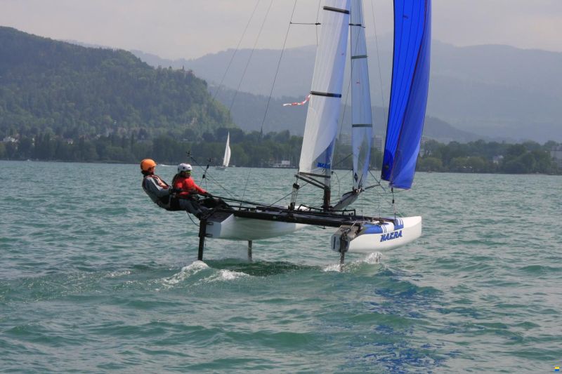 Nacra 17 Foiling image