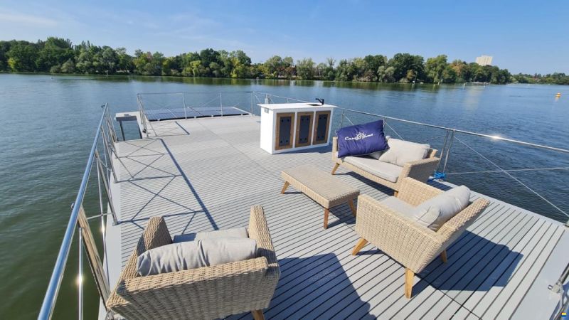 CampiBoat Campi 460 Ihr schwimmendes Zuhause Sauna