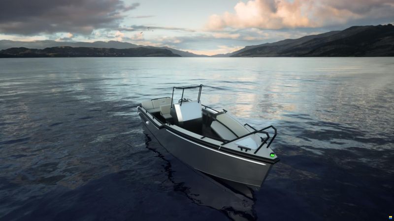 Alu Sport Konsolen Boot: APEX 620
