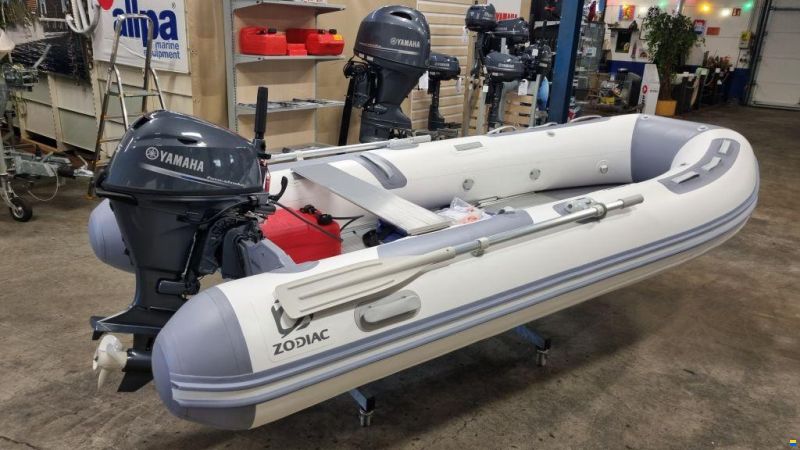 Zodiac 350 ALU met Yamaha F6CMHS EINDEJAARSAANB