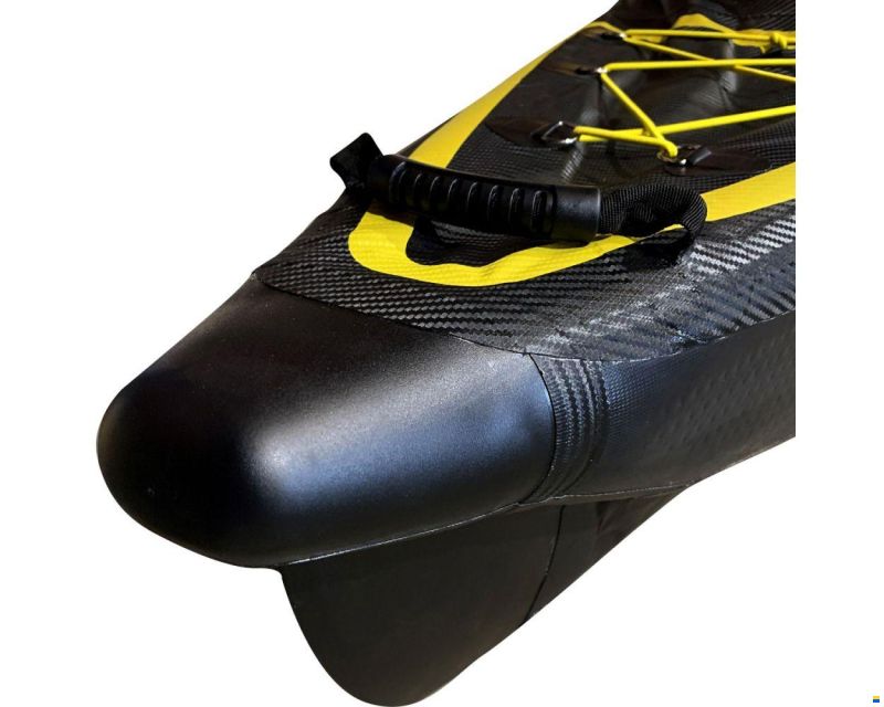 Yellow V Aufblasbares Kajak für 3 Personen