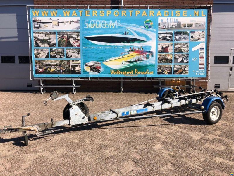 Atlas Stallingstrailer 1-asser geremd