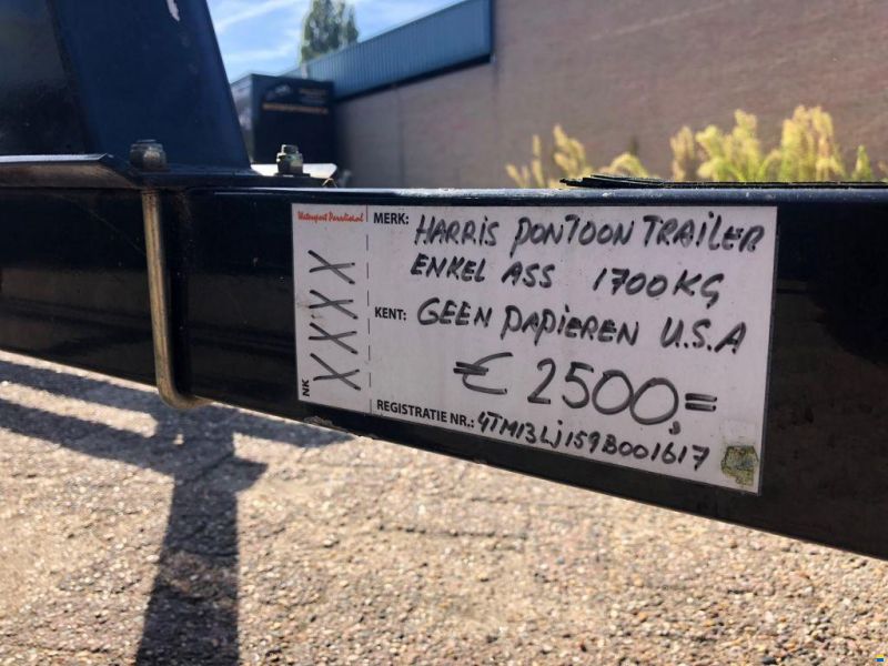 Stallingstrailer 1-asser (USA)