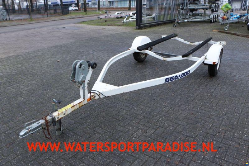 Stallingstrailer 1-asser balken