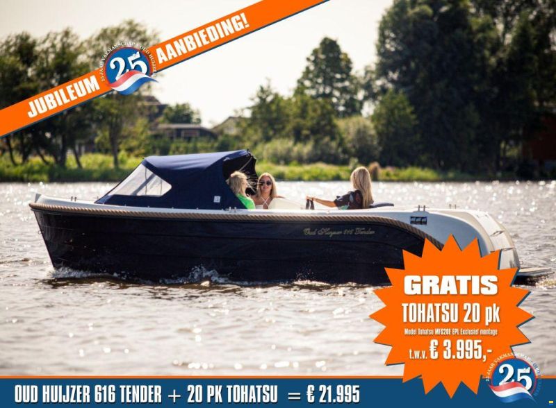 Oud Huijzer 616  TENDER nu met GRATIS buitenboordmot