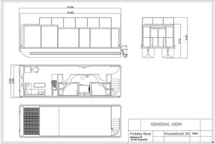 Houseboat HB 35