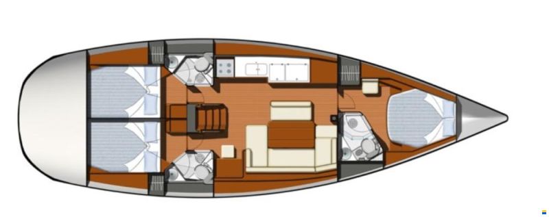 Jeanneau Sun Odyssey 44i Owners Version