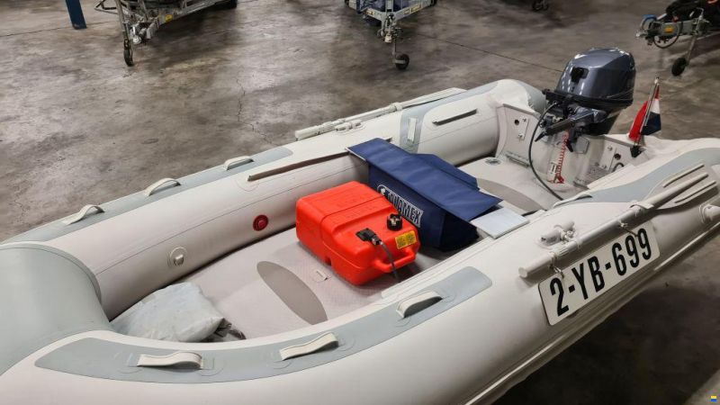 Talamex 350 Highline met Yamaha F15
