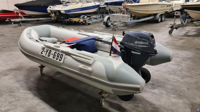 Talamex 350 Highline met Yamaha F15