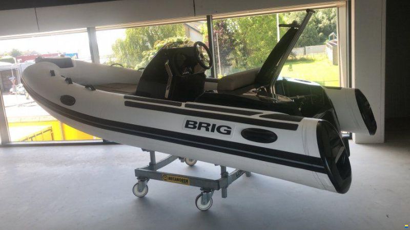 Brig Inflatable Boats Eagle 4 wit valmex zwarte hull