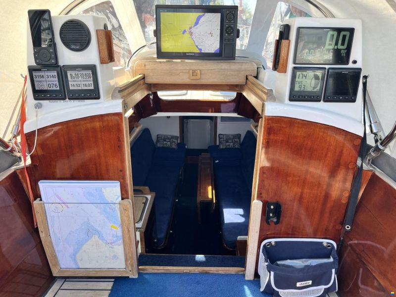 12m Mahagoni Segelyacht