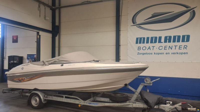 Starcraft C-star 1700 3.0 Mercruiser en trailer