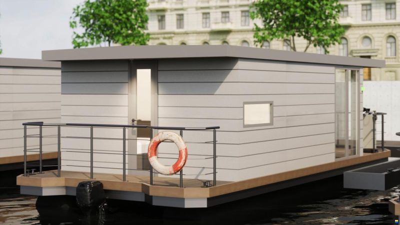 La Mare Canalboat 4 Houseboat