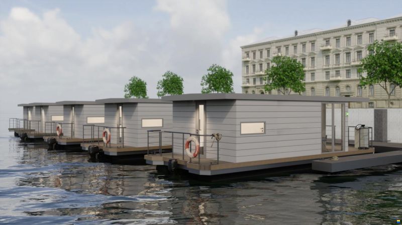 La Mare Canalboat 4 Houseboat