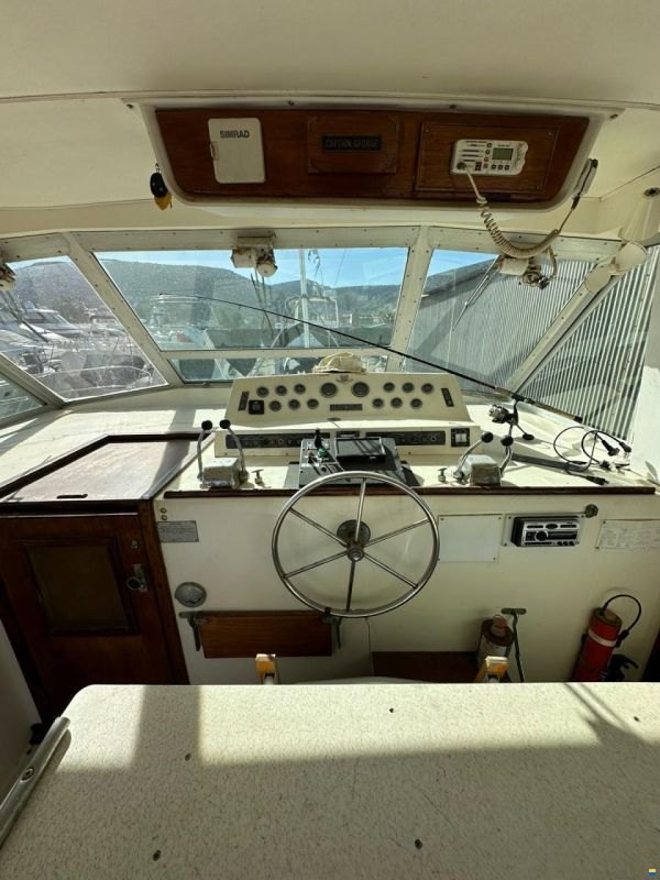 Bertram 42 Aft