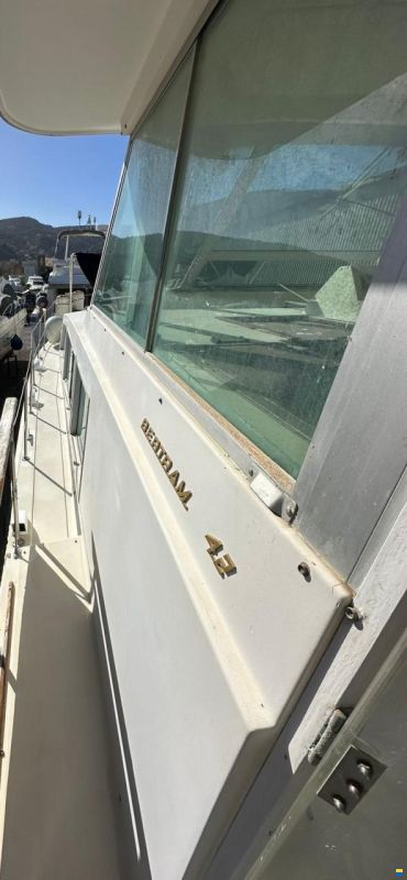 Bertram 42 Aft