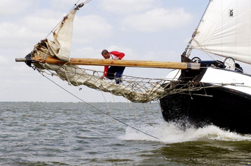 Tjalk Woonschip, bedrijfsschip
