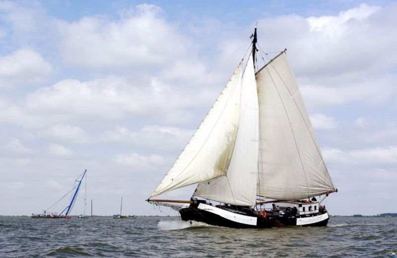 Tjalk Woonschip, bedrijfsschip