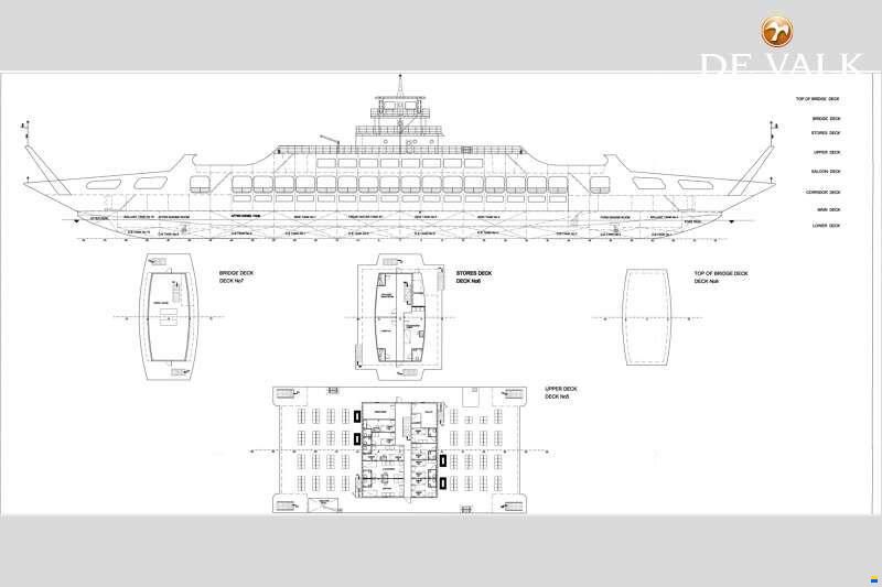 RO/PAX DOUBLE ENDED FERRY 107 M