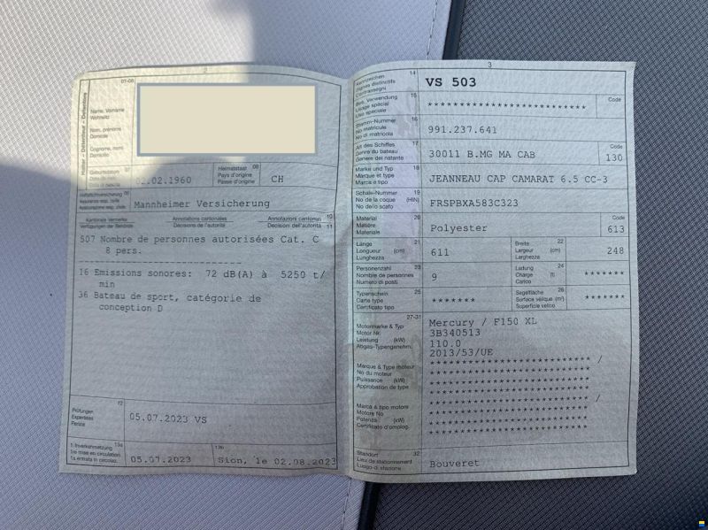 Jeanneau Cap Camarat 6.5 CC série 3