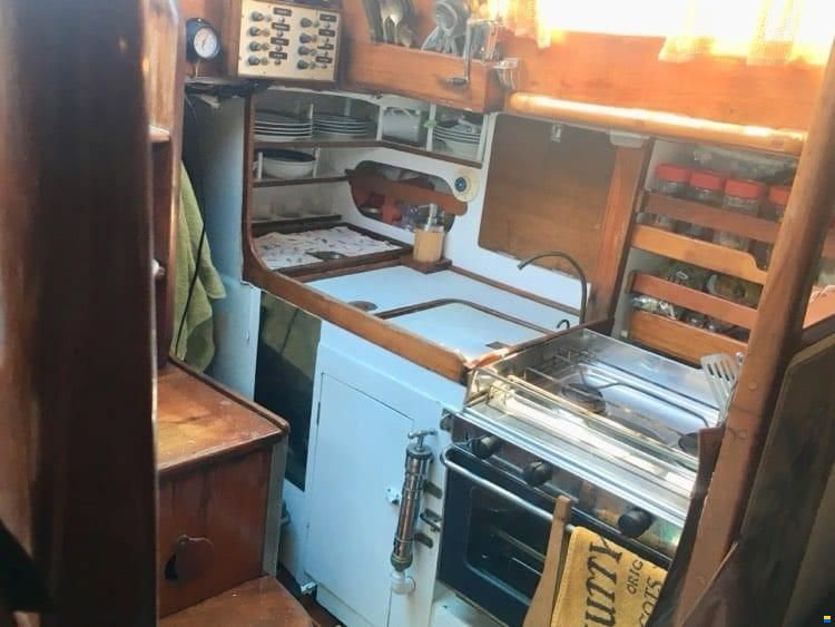 Alan Buchanan Saxon Sloop 34