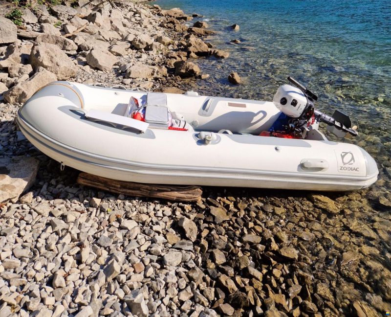 Zodiac Cadet 310 Aero + Yamaha F5