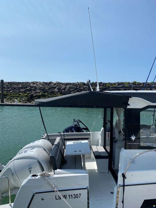 Jeanneau Merry Fisher 895 S2 Cockpitsonnensegel C