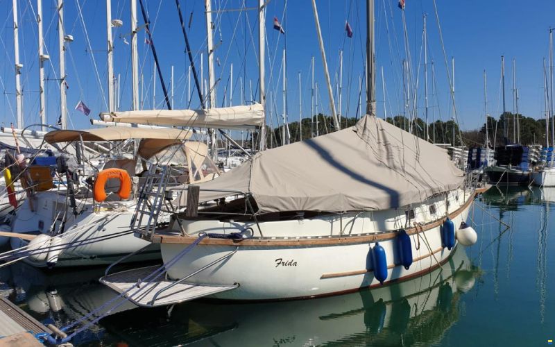 Unikat, klassische Segelyacht, Eigenbau