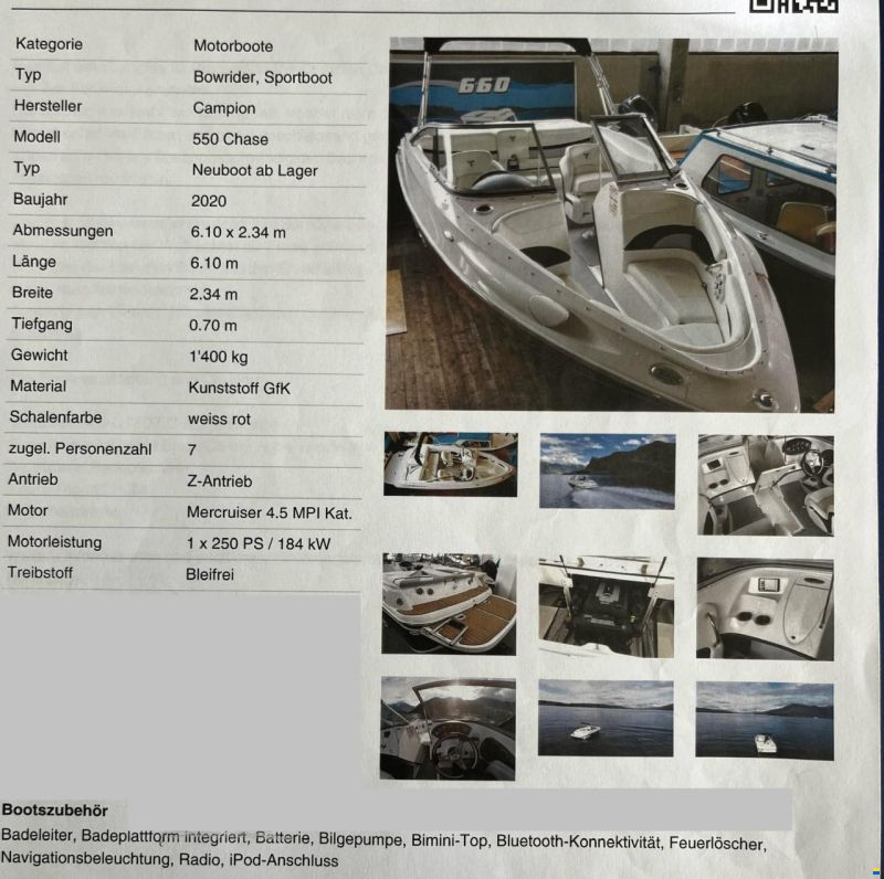 Campion Chase 550 I Bowrider
