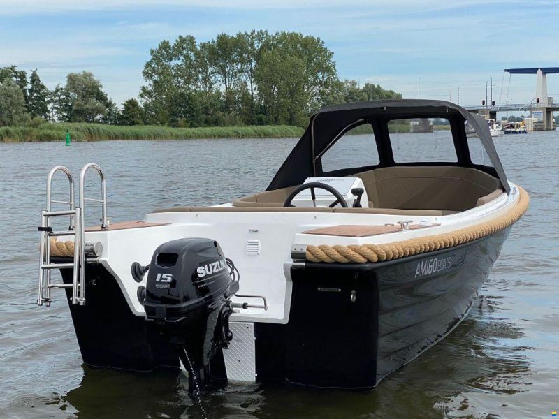 550 sloep + Suzuki 15PK 4takt vol opties