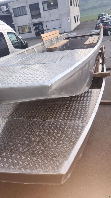 Fährboot Alu