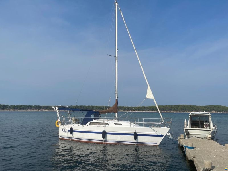 Aluboot mit E-Hubkiel